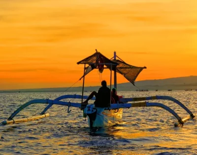 Traditional Balinese Jukung – Sunrise Tour / Sunset Tour / Mangrove Tour